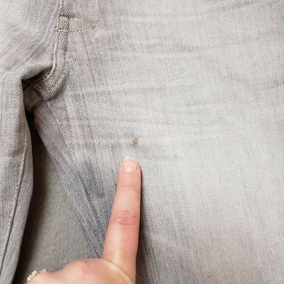 Diesel Industry -  Matic Jeans - Size 25 stretch metallic silver designs - Picture 5 of 16